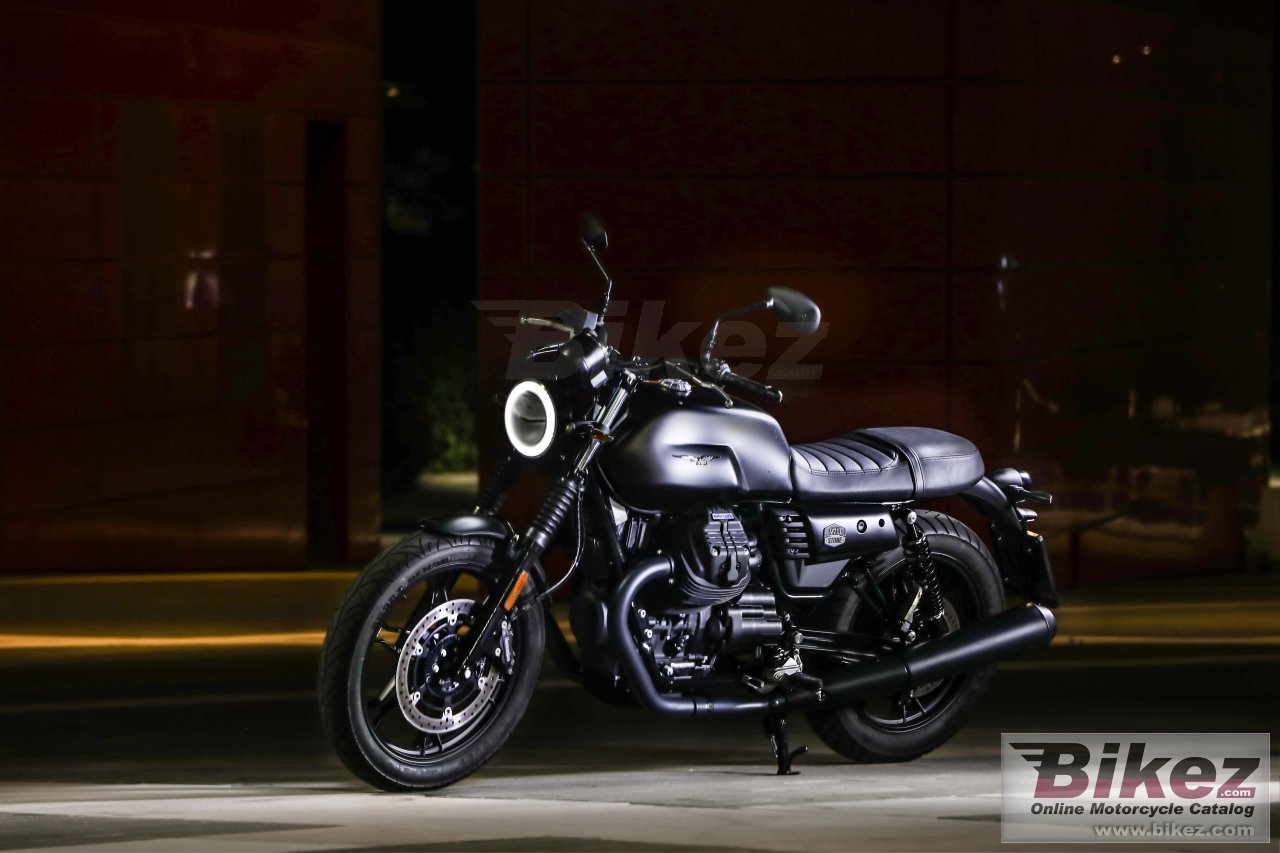 Moto Guzzi V Iii Stone Night Pack Poster